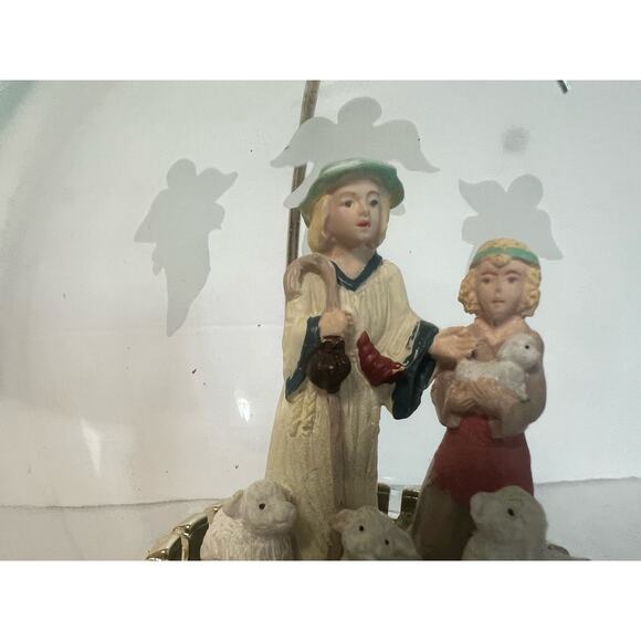 House of Lloyd Christmas Around the Work Shepherd Ornament Stand 1995 - Picture 6 of 9